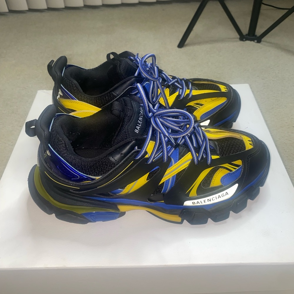 Balenciaga Track Black/Yellow/Blue